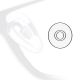 Monobloc silicone nose pads