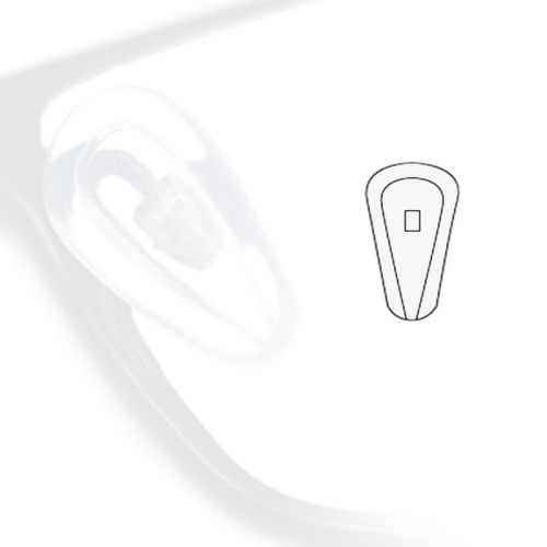 Plaquettes Air'tech symétriques en silicone