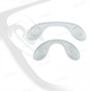 Silicone bridge nose pads