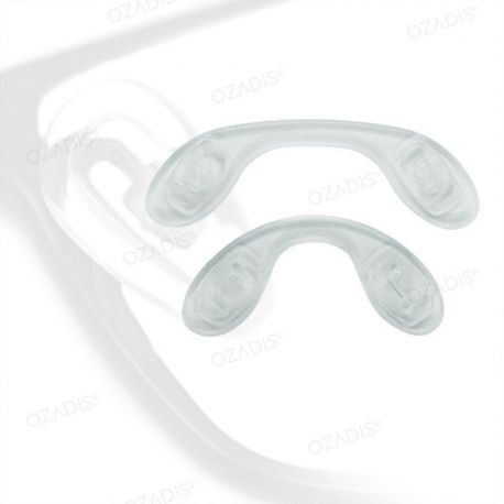 Silicone bridge nose pads