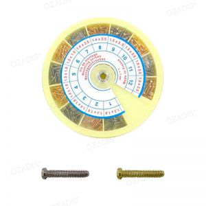 Screws threaded under head