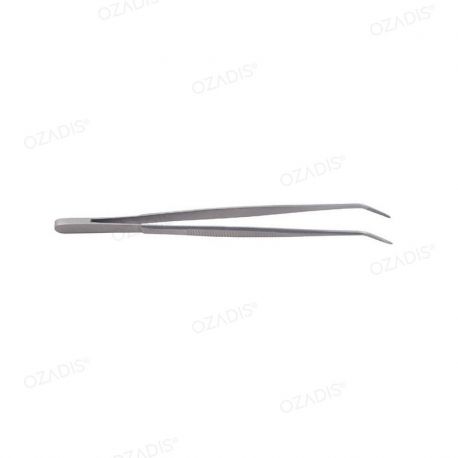 Tweezer with bentserrated points