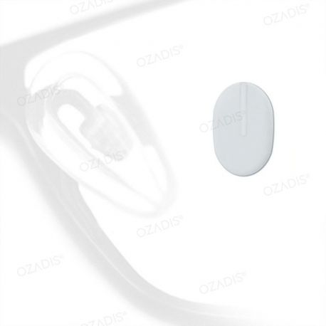 Bayonet silicone nose pads