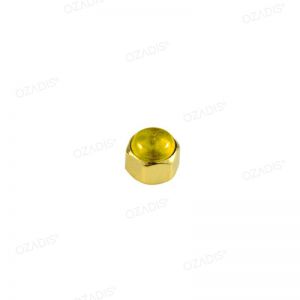 Hexagonal cap nuts - Gold