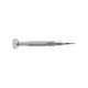 Screwdriver with ball bearing head
