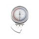 Radian clock with two index
