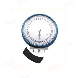 Radian clock with single index