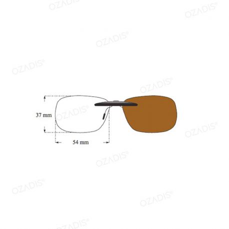 Standard sun clip 37 x 54mm
