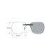 Standard sun clip 47 x 57mm