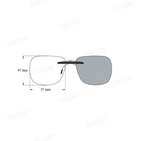 Standard sun clip 47 x 57mm