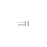 Double bushing for rimless frame