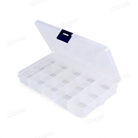 Boite de rangement 15 cases
