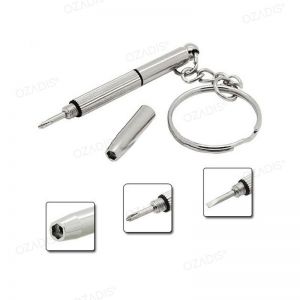 Screwdriver keychain 3 functions
