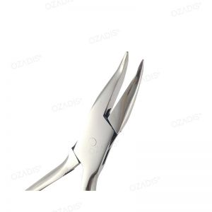 Curved beaks plier