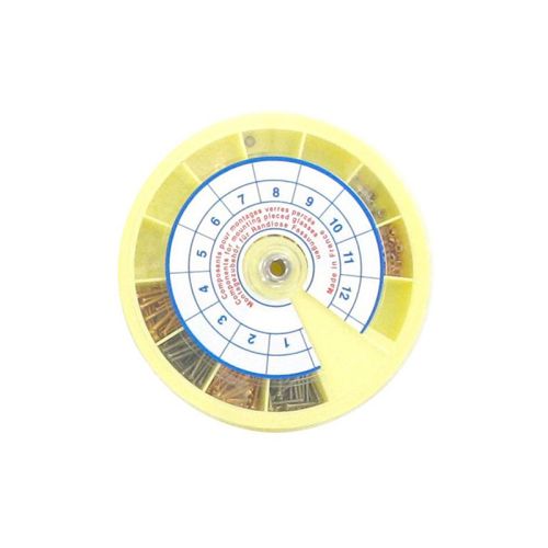 Components for pierced lens mounting
