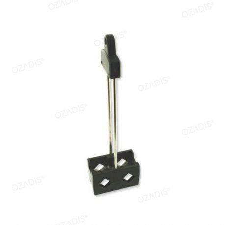Plastic lens holder